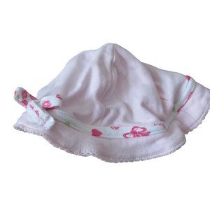 Pullover Sun Hat Infant Girls Size 3-6M Pink Beach‎ Summer Hot